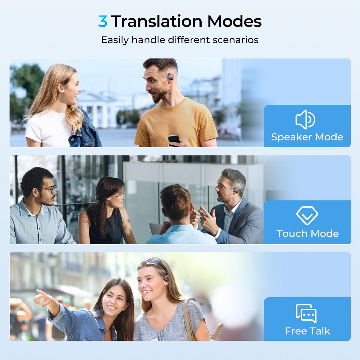 AI Translator Earbuds-Q6