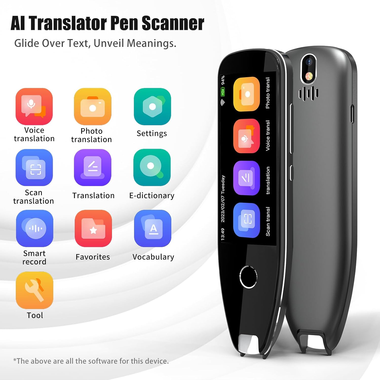 Al Translator Pen Scanner-S7